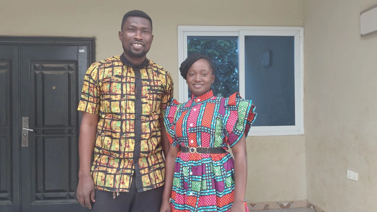 Pastor Otchere Boachie and his wife Mercy